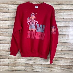Tultex Bah Humbug 1988 Sweatshirt sz Large